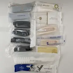 【未使用】使い捨て　ヘアブラシ　櫛　14本