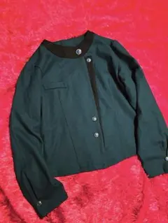 古着 ノーカラージャケット