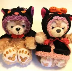 ダッフィー シェリーメイ ハロウィン ぬいば ぬいぐるみストラップ