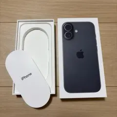 iPhone17 空箱　から箱　箱　黒　ブラック