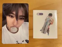 NCT WISH popchu シオン フォトカード ステッカー