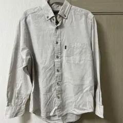 Golden Bear M ベージュ ボタンダウン長袖シャツ
