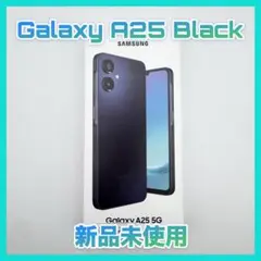 SAMSUNG Galaxy A25 Black 新品未使用