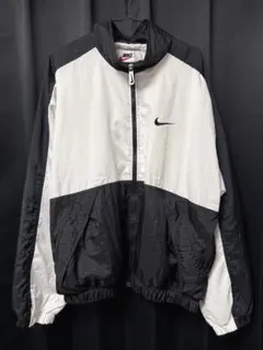 nike 銀タグ 90s ウインドブレーカー ナイロンジャケット デカロゴのサムネイル