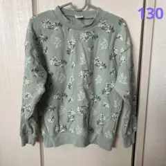 chil2 花柄 トレーナー 130