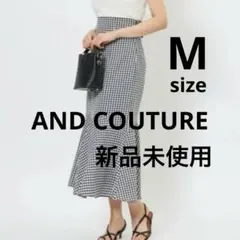 千鳥柄マーメイドスカート アンドクチュールのサムネイル