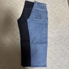 UNIQLO デニムワークパンツ 2本セットのサムネイル