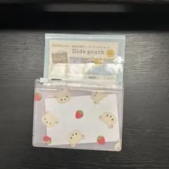 コリラックマ スライドポーチ いちご柄