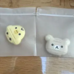 MilleFee リラックマ キイロイトリ フィンガーパフ 2個セット 箱無し