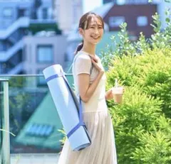 Chacott ヨガマットベルト ブルーグリーンのサムネイル