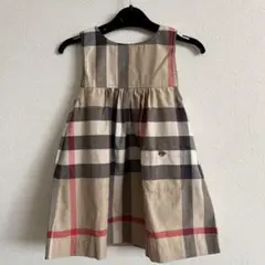 美品　バーバリー　ワンピース　チェック　92㎝　2歳
