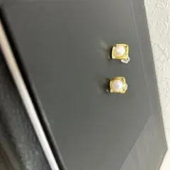 天然淡水パールピアス