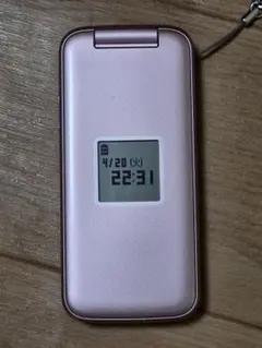 docomo らくらくホン F-01M ピンク 本体＋充電器のサムネイル