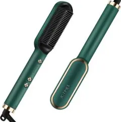 ⭐️ヘアアイロン ブラシ ヒートブラシ ストレート カール⭐️