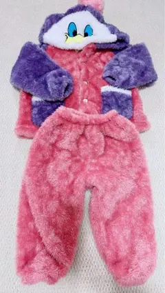 【美品】ディズニー　もこもこ ルームウェア 上下セット 100サイズ