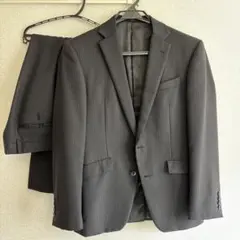 SUIT SELECT ストライプスーツ 黒