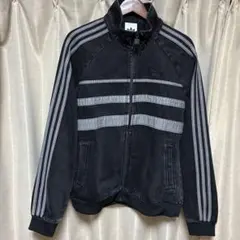 Adidas デニムトラックジャケット ブラックのサムネイル