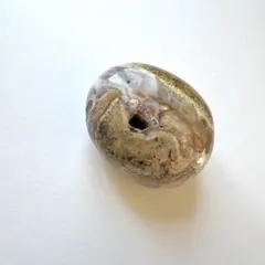 【11/30まで】ピンク系オーシャンジャスパー◎厚みある丸型ドゥルージー