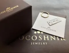 ほぼ未使用】ココシュニックCOCOSHNIKダイヤモンド付きリング 12号 