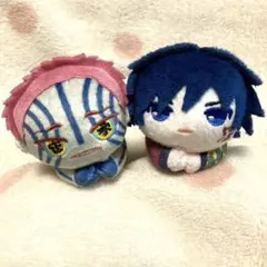 鬼滅の刃 はぐキャラコレクション10 ぬいぐるみ 猗窩座・冨岡義勇 2個セット