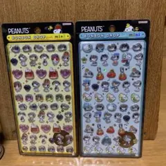 【正規品】 サンスター　ボンボンドロップシール ミニ　ピーナッツ　2種類セット