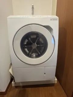 Panasonic NA-LX125AL-Wドラム式洗濯機 左開き2022年製 寺222 Panasonic