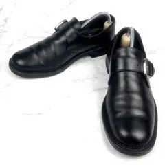 【美品】REGAL リーガル 2321 シングルモンク 本革 25.5 黒