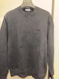 Carhartt カーハート　フェード加工　グレー クルーネックスウェット