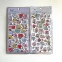 【正規品】BT21/プチドロップステッカー/プチドロ/2枚セットのサムネイル