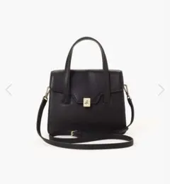 agnes b. 2way ショルダーバッグ ブラックのサムネイル
