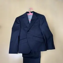 ネイビー ストライプ スーツ　小学生　卒業式