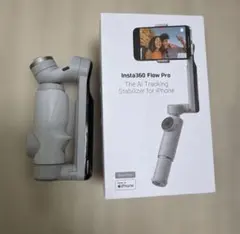 【美品】insta360flowpro ケース、磁気マウント、ライト付き Amazon.co.jp: Insta360 Flow/Flow Pro 磁気スマートフォンマウント