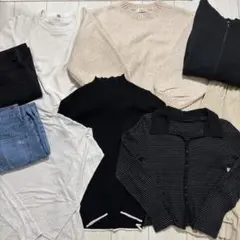 レディース　まとめ売り　シンプル　カジュアル　ユニクロなど　9点