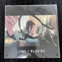 【新品未使用】JINS × チェンソーマン 大判サイズセリート メガネ拭き レゼ