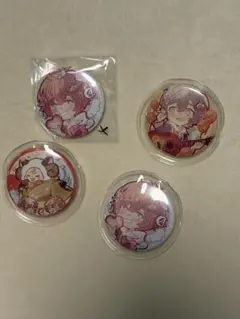 天月　缶バッジ