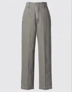 ユニクロU デニムストレートパンツ　GRAY 美品