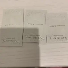 オルビスサンプル3点セット