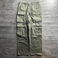 90s RIFLE ミリタリー カーゴパンツ ワイド W32×L26のサムネイル