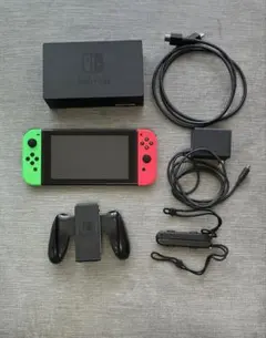Nintendo Switch 本体 ネオングリーン ネオンピンク