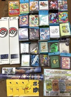 ポケカ引退品】デッキケース デッキシールド プレイマット サプライ