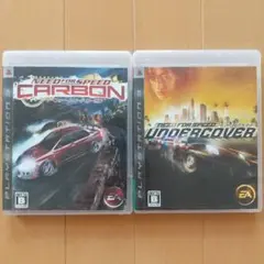 PS3 ニード・フォー・スピード カーボン / アンダーカバー 2本セット