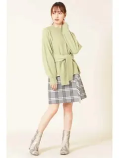 ジルバイジルスチュアート チェック柄 ミニスカート Sサイズ