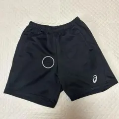 asics バレーボールウェア パンツ 黒 ハーフパンツ