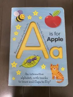 【英語絵本】A is for Apple