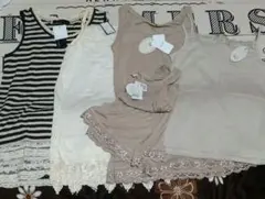 【新品】タンクトップ　キャミソール　5点セット