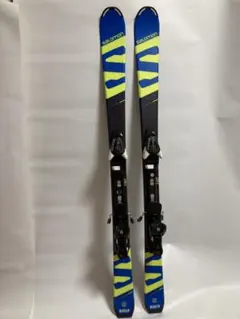 子供スキー板 130 青/黄 バインディング付き