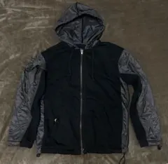 Diesel ダブルジップパーカー ブラック