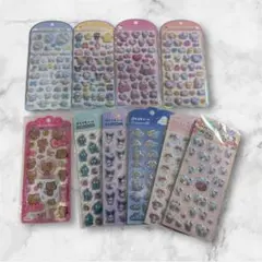 サンリオキャラクター シールセット　日焼けキティコットンパフィー　正規品