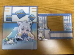 白上フブキ 5周年記念グッズ アクリルジオラマ