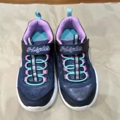 SKECHERS S-Lights ネイビー　17cm